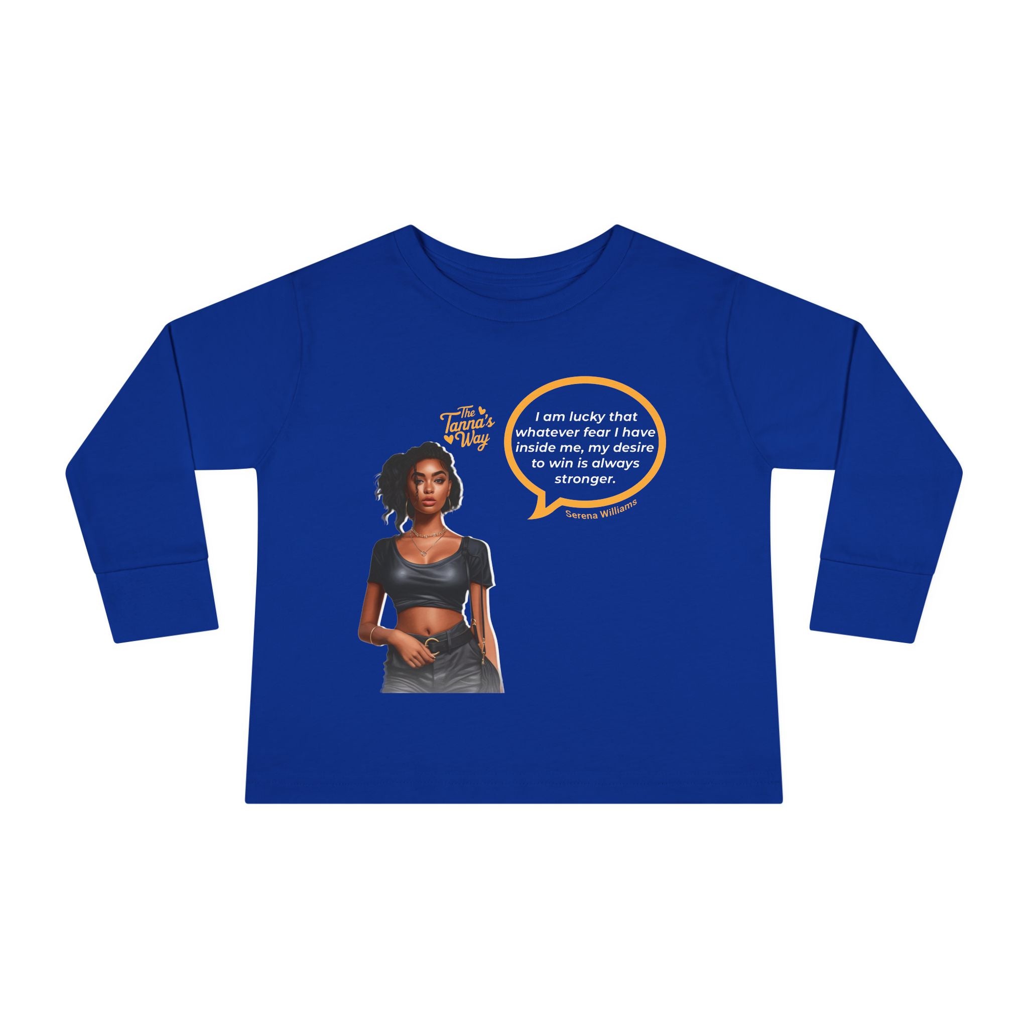 Serena Williams | Toddler Long Sleeve Tee